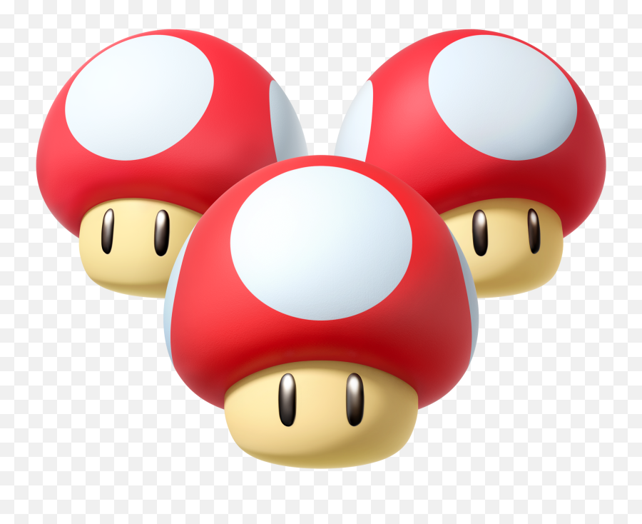 Download Triple Mushroom - Mario Kart 3 Mushrooms Png,Mushroom Png