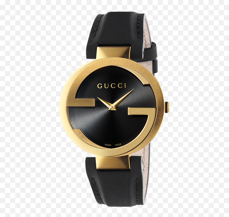 Gucci Watch Png Image - Gucci Watch Gold And Black,Watch Transparent Background