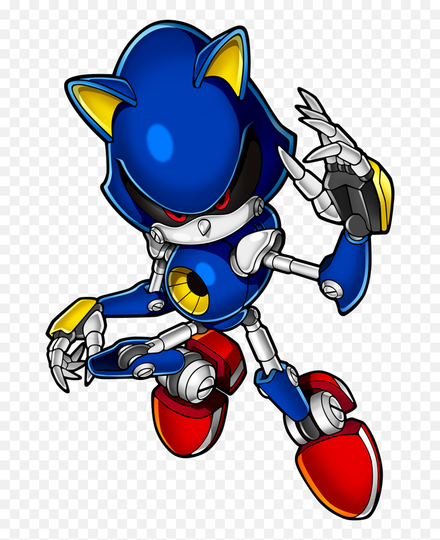 Personagens Metal Sonic - Metal Sonic Png,Sonic & Knuckles Logo
