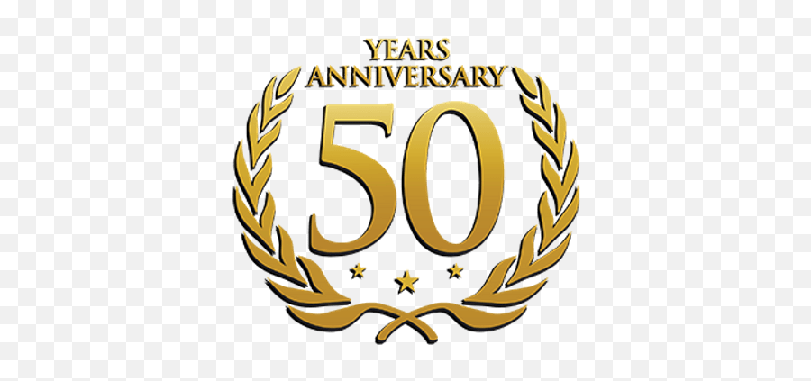 10th Anniversary Laurel Transparent Png - Stickpng 50 Years Marriage Anniversary Logo Png,50 Png