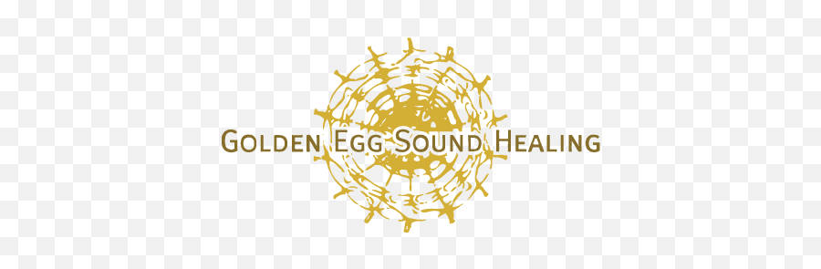 Golden Egg Sound Healing Logo - Transparant Background Circle Png,Healing Logo