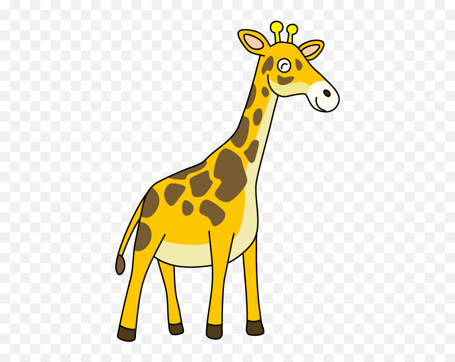 Library Of Animated Giraffe Clip Art Royalty Free - Giraffe Clip Art Png,Giraffe Transparent Background