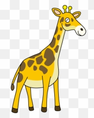 Library Of Animated Giraffe Clip Art Royalty Free - Giraffe Clip Art Png,Giraffe Transparent Background