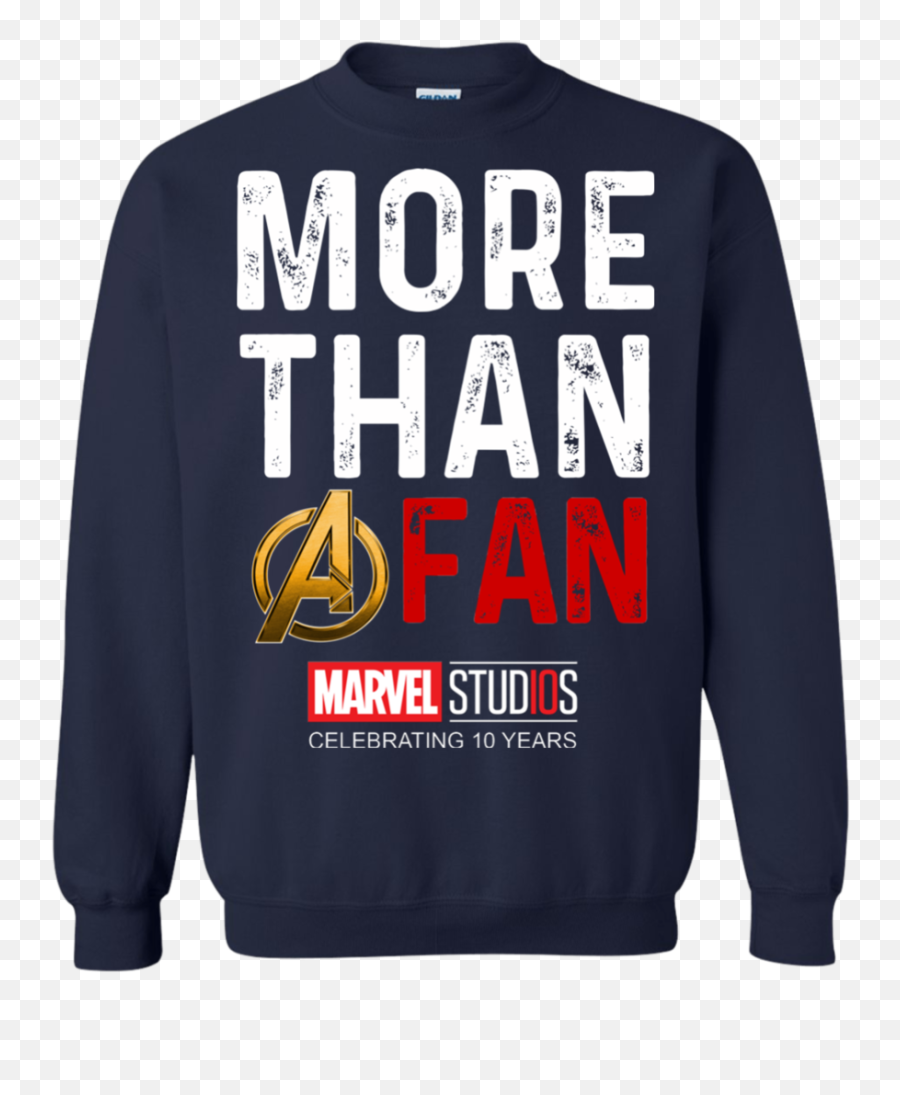 Marvel Studios Ten Years Universal - Marvel Studios Sweatshirt Png,Marvel Studios Logo Png
