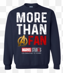 Marvel Studios Ten Years Universal - Sweatshirt png