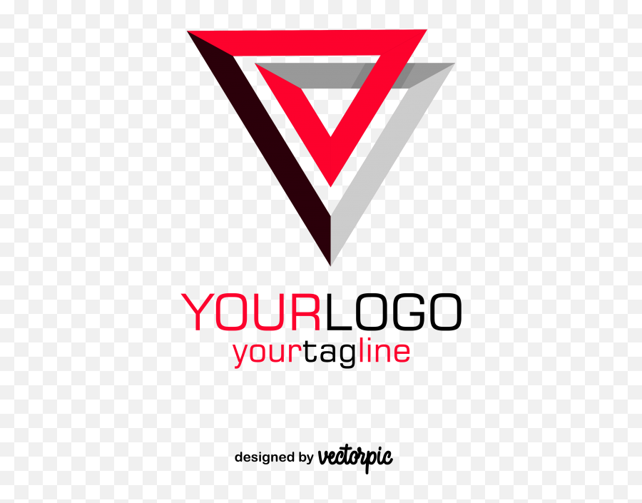 Simple Triangle Logo Free Vector - Triangle Png,Free Vector Logo