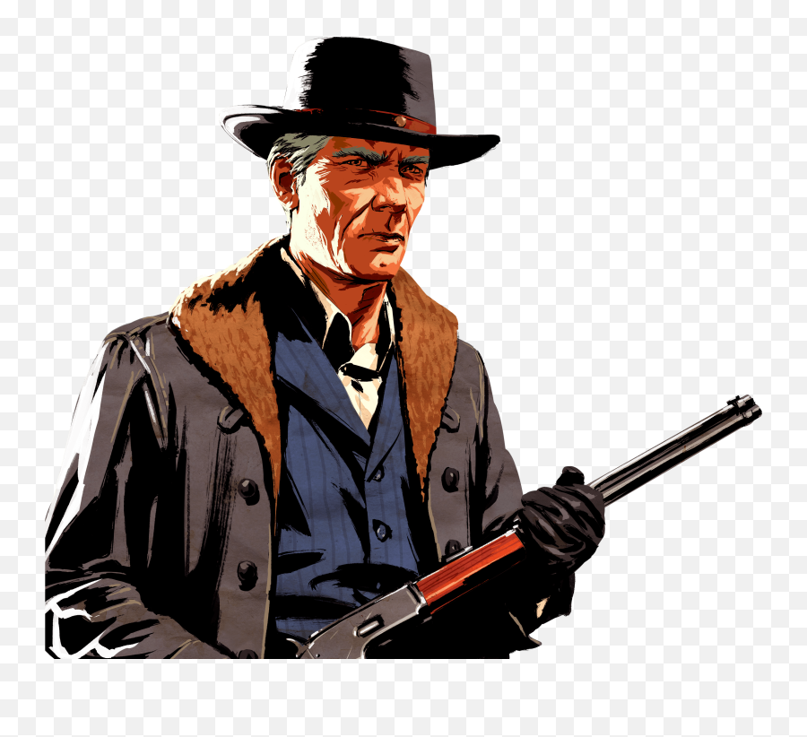 Red Dead Redemption Png - Hosea Matthews,Red Dead Redemption 2 Transparent