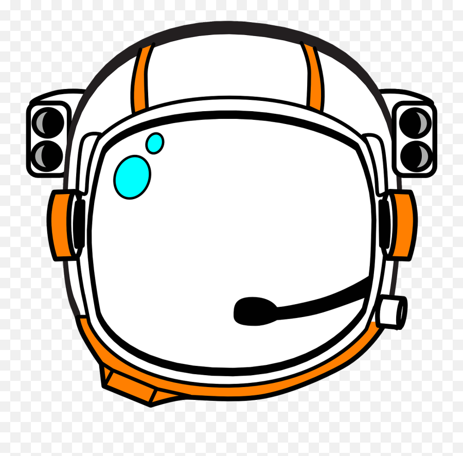 Helmet Astronaut Space - Space Helmet Png,Astronaut Clipart Png
