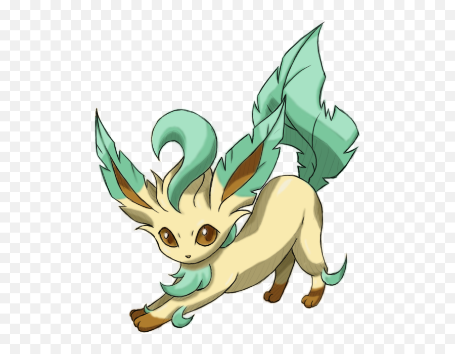 Image Png Leafeon 24049 - Free Icons And Png Backgrounds Pokemon Leafeon Transparent Background,Glaceon Png