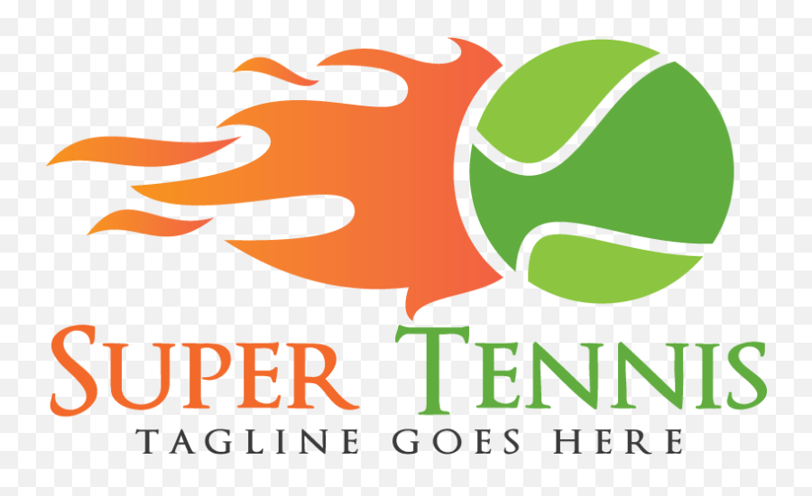 Super Tennis Logo Design - Graphic Design Png,Tennis Logo
