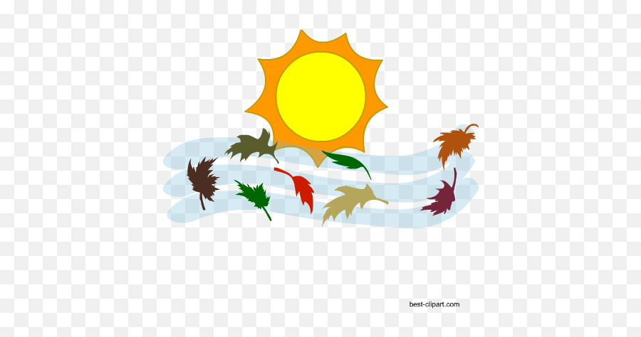 Free Sun And Wind Png Clipart Image - Sun And Wind Clipart,Wind Png