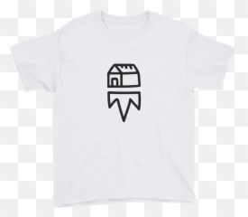 Flying House Outline Tree - Vintage Camel Shirt png