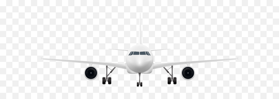Library Of Airplane Front Banner Png - Front View Airplane Png,Air Plane Png