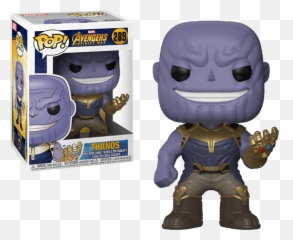 Marvel - Avengers Infinity War Thanos Pop Vinyl Figure Vinyls png
