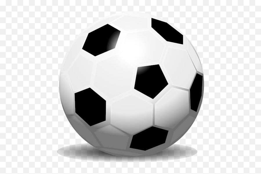 Vector Drawing Of Soccer Ball - Soccer Ball Transparent Background Png,Soccerball Png
