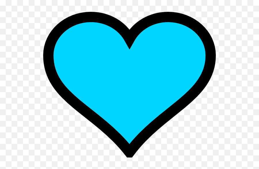 Turquoise Heart Emoji Blue Clip Art - Teal Heart Cliparts Emoji Blue Heart Png,Emoji Hearts Transparent