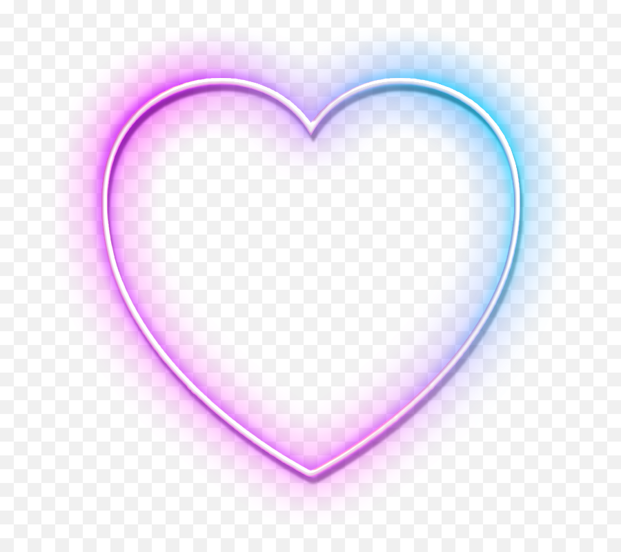 Download Hd Neon Heart Love Frame 4asno4i - Purel Neon Png Heart,Neon Heart Png