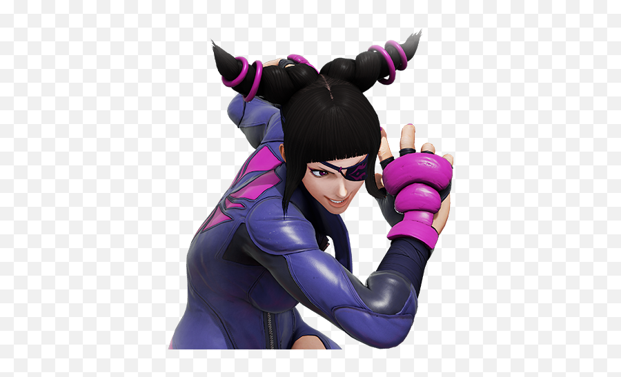 Capcom Forgot To Use The Censored Version Of Juri For Her - Juri Han Street Fighter Png,Censored Transparent Background