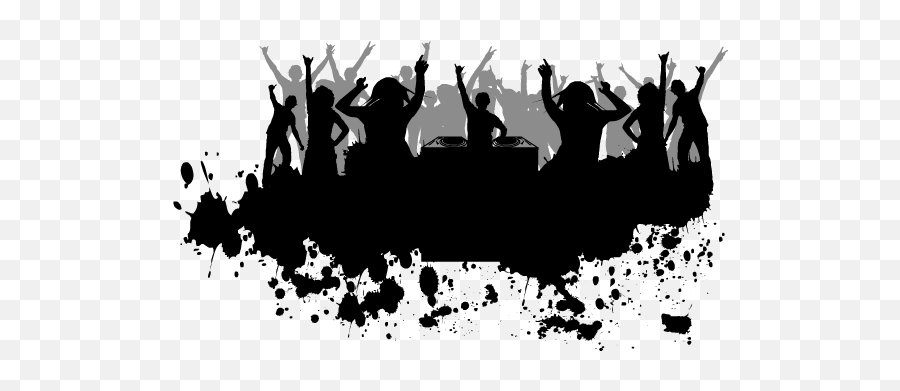 Download Party Png Pic - Party People Black And White,Party Png