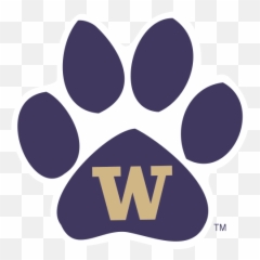 Washington - University Of Washington Paw Print Png,Paw Print Logo