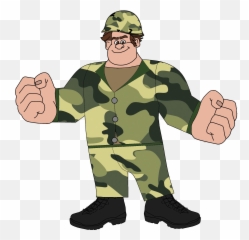 Soldiers Clipart Gambar Transparent Free - Wreck It Ralph Army Png,Military Png