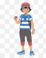 Download Ash Ketchum Hd Png - Ash Ketchum From Pokémon,Pokemon Ash Png