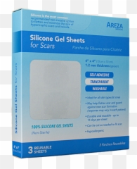 Silicone Scar Pad Transparent X 4 - Silicone Png,Scar Transparent