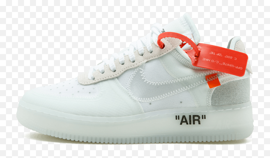 Air Force 1 The Ten - Off White Sneakers Nikes Png,Off White Png
