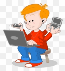 Desventajas De La Tecnología En Los Niños By Crisdail - Animadas De Niños Con Tecnologia Png,Tecnologia Png