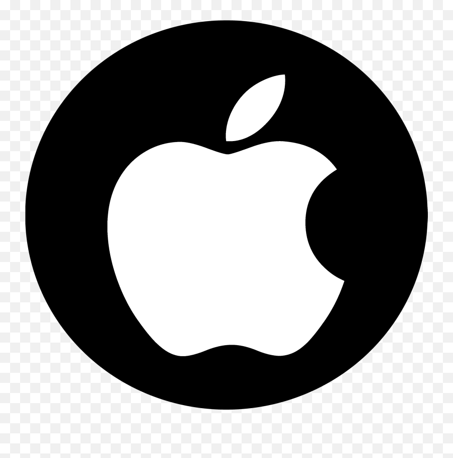 Apple Logo - Dot Png,Apple White Logo