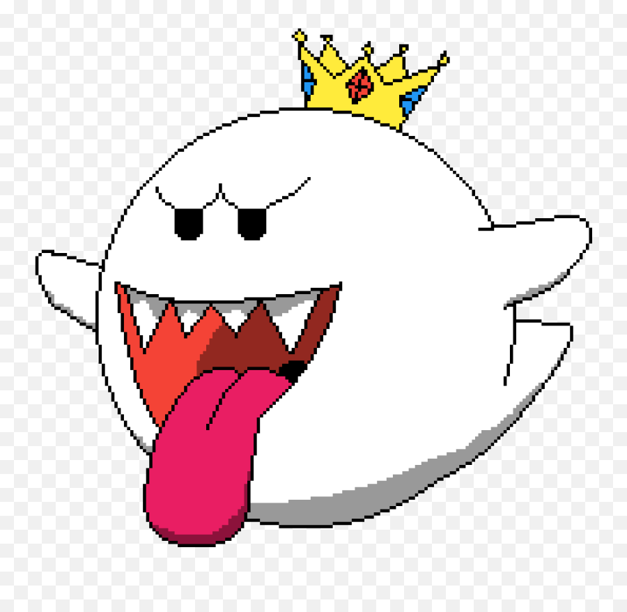 Pixilart - Happy Png,King Boo Png