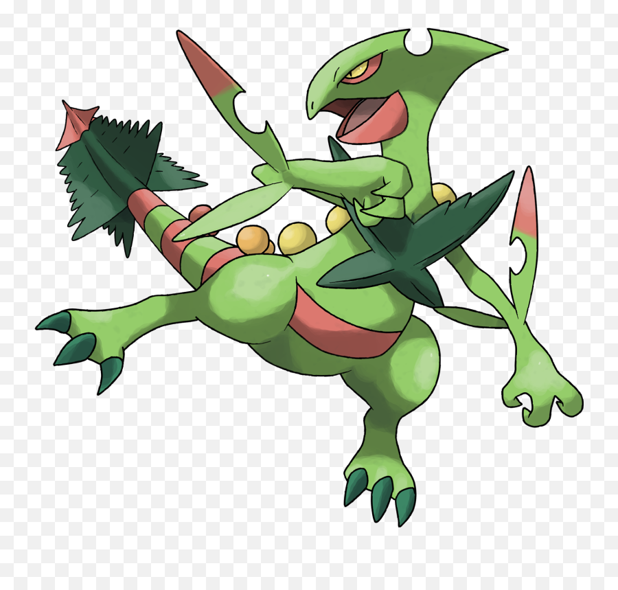 Imagenes De Pokemon Mega Sceptile Png - Mega Evolution Pokemon Treecko,Sceptile Png