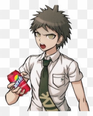Daily Danganronpa Character Holding A - Hajime Hinata Sprites Transparent png