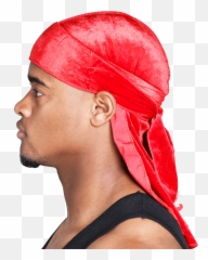 Snatched Flames Red Velvet Durag - Durag Velvet Png,Durag Png