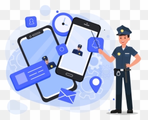 Security Guard App - Mobile App Png,Security Guard Png