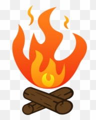 Icon Campfire Clipart Transparent - Vertical png