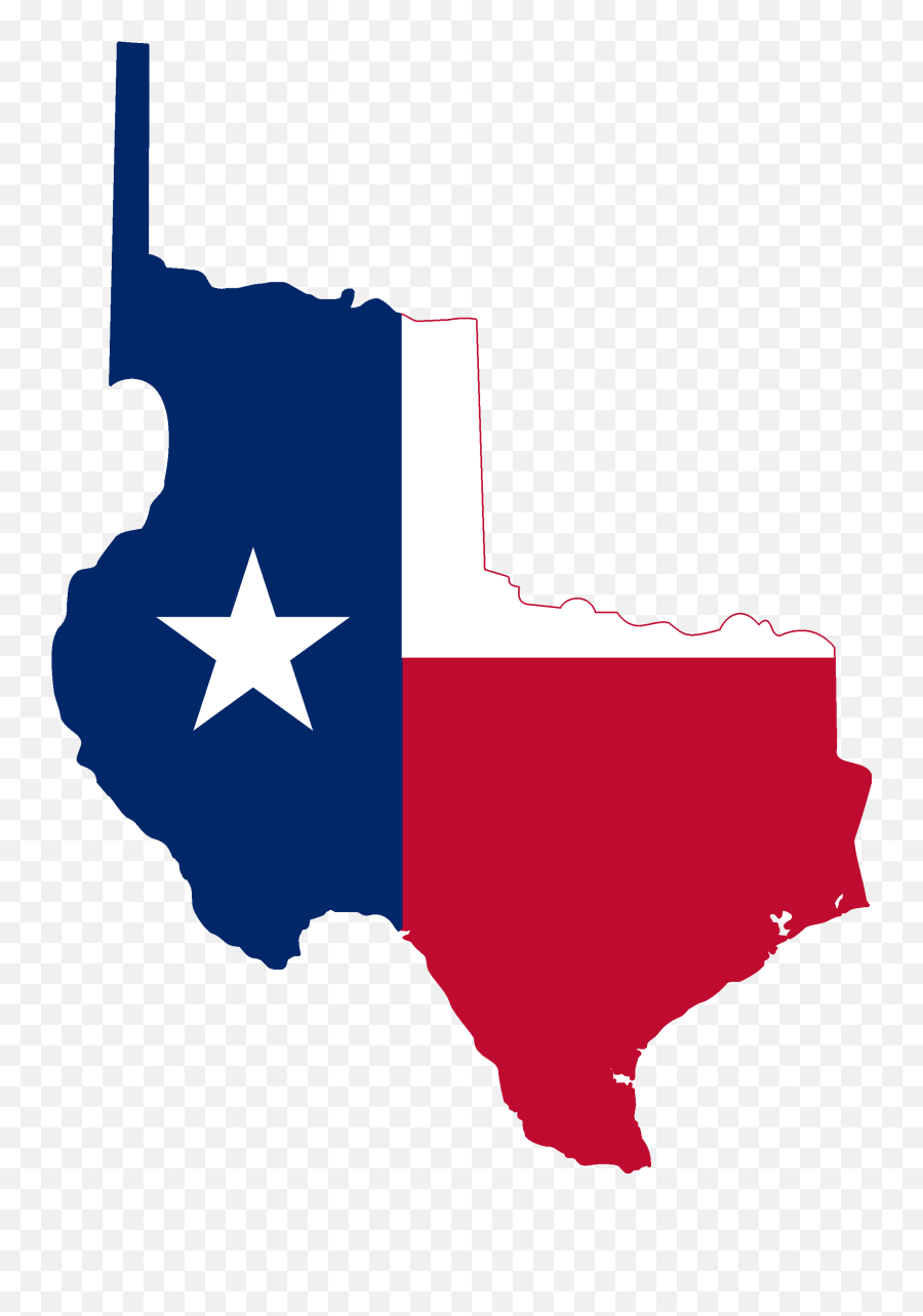 Texas Flag Transparent Png Clipart - Flag Map Of Texas,Texas Flag Png
