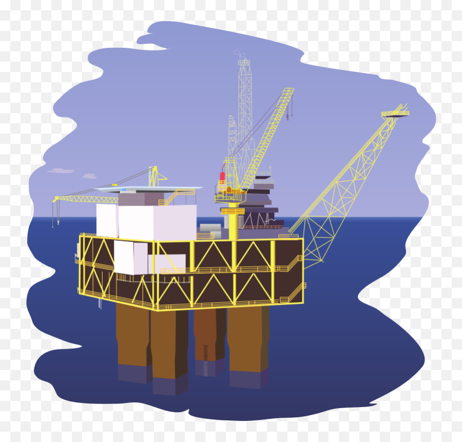 Free Clip Art - Oil Rig Clip Art Png,Drilling Rig Icon