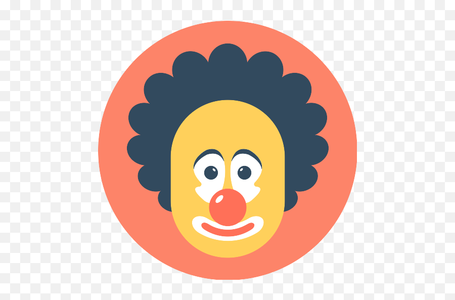 Clown Avatar Vector Svg Icon - Png Repo Free Png Icons Clown Icon Circle,Funny Avatar Icon