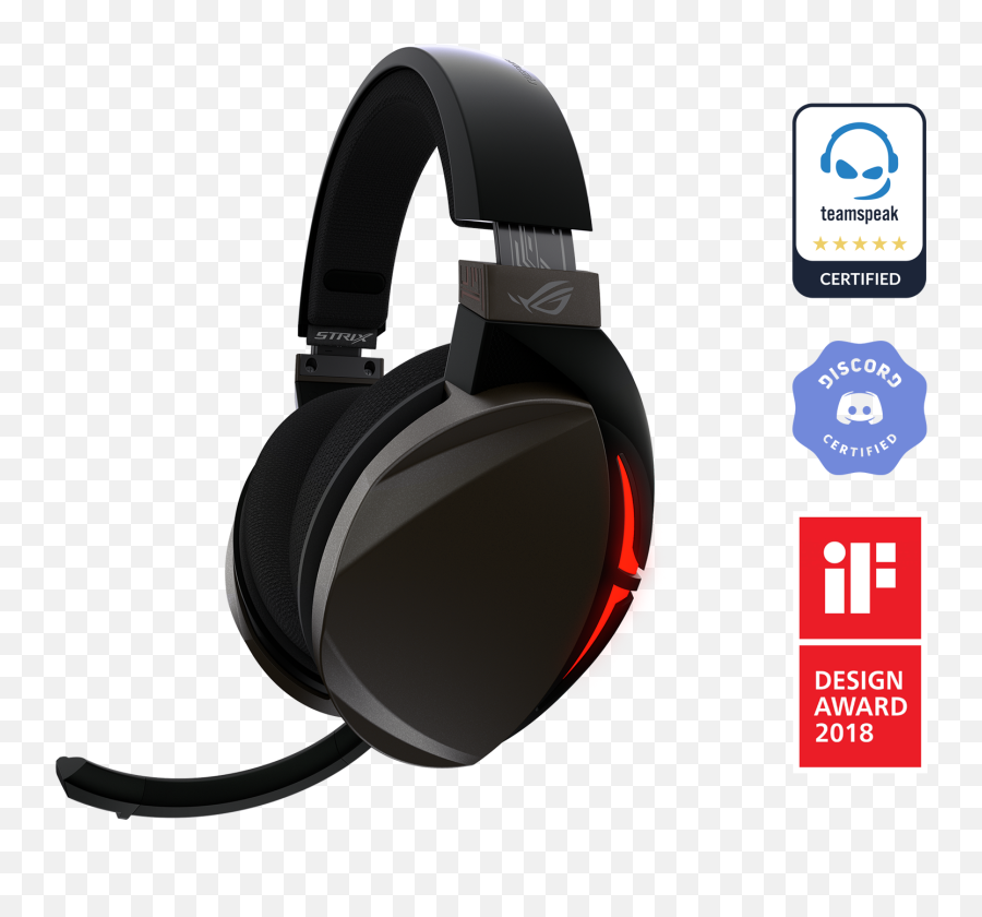 Rog Strix Fusion 300 35mm Headsets Gaming - Asus Gaming Headset Rog Strix Fusion Wireless Png,R Teamspeak Icon