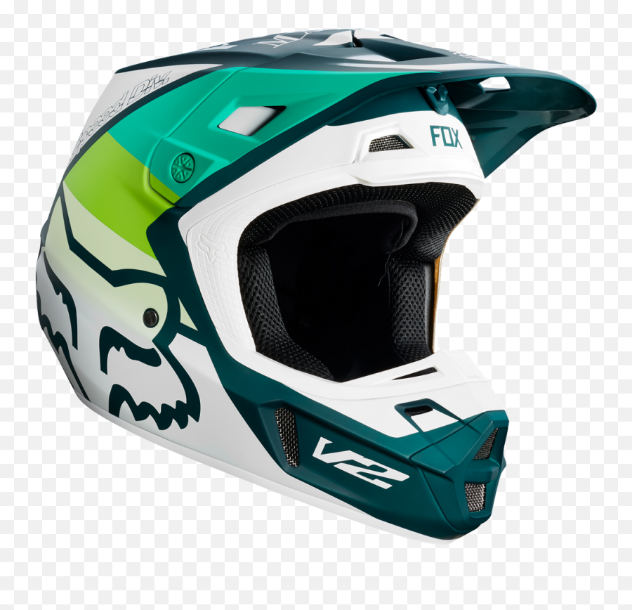Dirt Bike Helmets Gear - Fox V2 Murc Motocross Helm Png,Icon Hayabusa Helmet