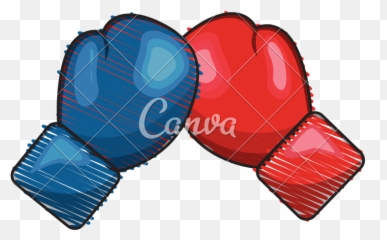 Color Boxing Gloves Icon - Boxing 800x800 Png Clipart Make Money On Canva,Boxer Icon