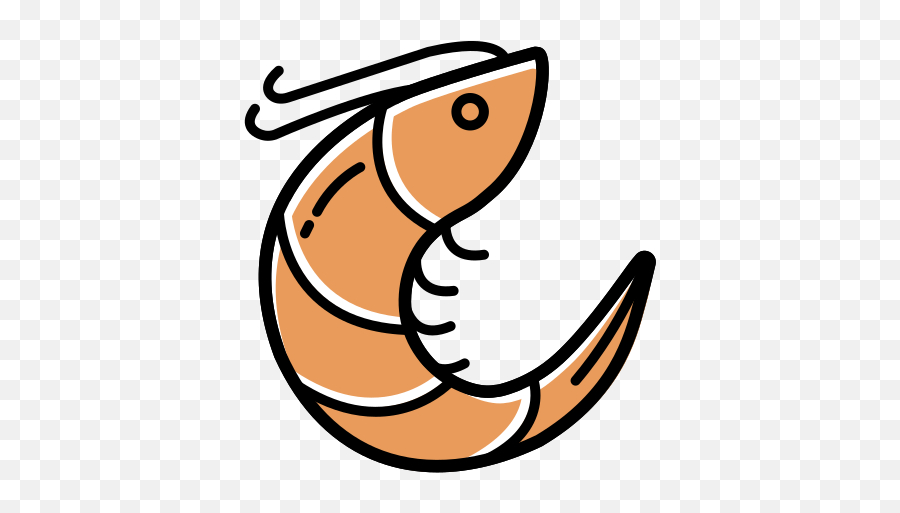 Shrimp Vector Icons Free Download In Svg Png Format - Shrimp Vector Svg,Prawn Icon