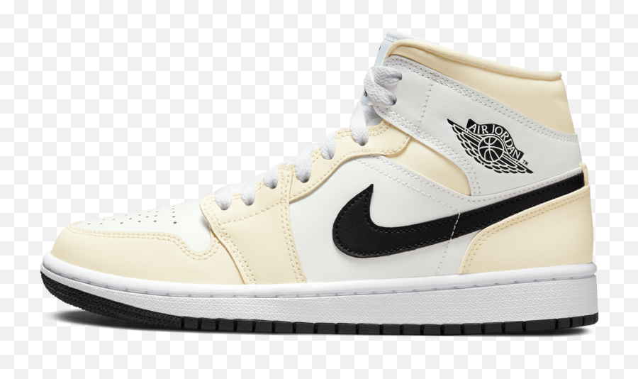 Air Jordan 1 Mid Wmns U0027coconut Milku0027 - Air Jordan 1 Mid Wmns Coconut Milk Png,Nike Icon 3.5 Mesh Short