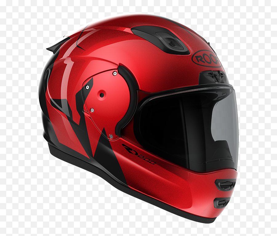 Ro200 Troyan Black - Red Roof International Roof Boxer V8 Boxxer Helmet Png,Icon Optics Face Shield