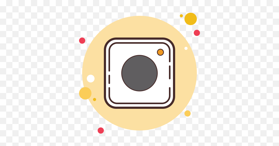 Prequel App Icon In Circle Bubbles Style - Aesthetic Bbc Iplayer Icon Png,Instagram Icon Small