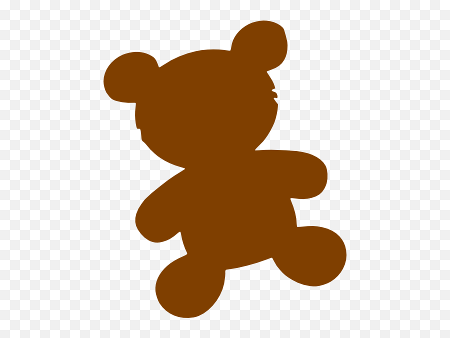 Download Teddy Bear Clipart Cute - Transparent Teddy Bear Silhouette Png,Teddy Bear Clipart Png