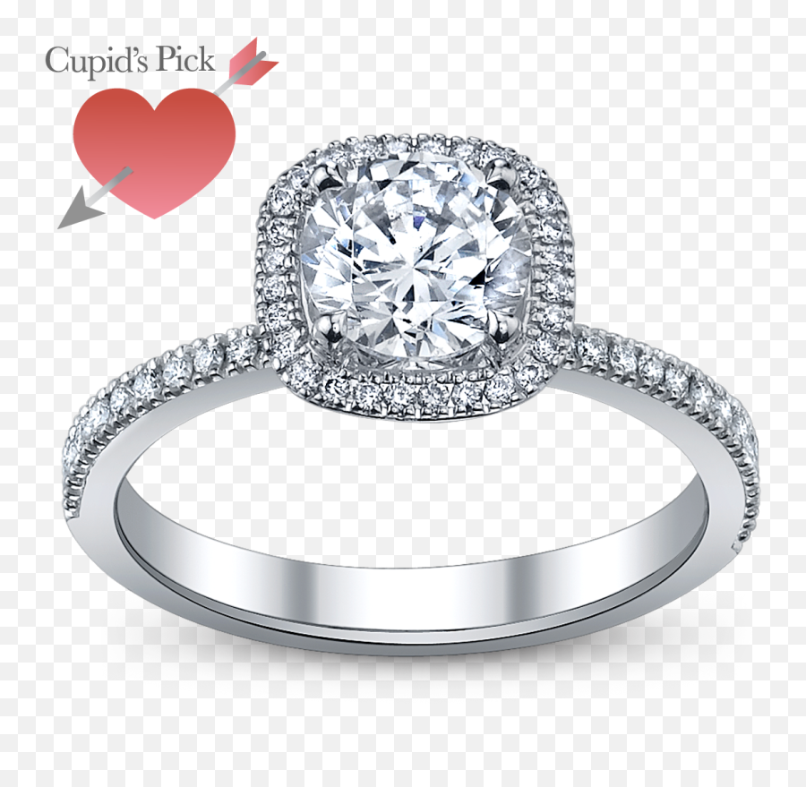 Download Simon G - Robbins Brothers Halo Engagement Rings Diamond Png,Rings Png