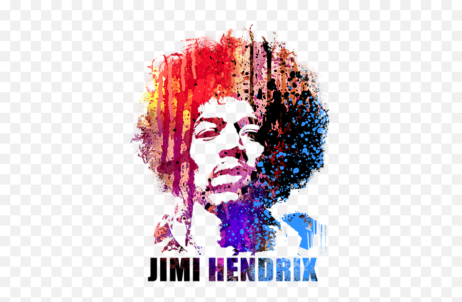 Jimi Hendrix Baseball T - Shirt Hair Design Png,Jimi Hendrix Icon