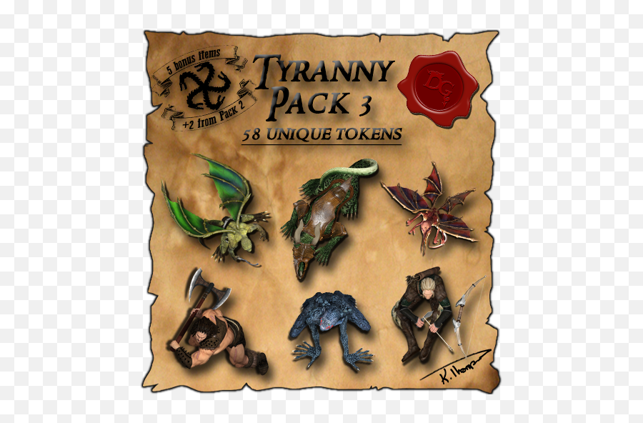 Ddraig Gochu0027s Tyranny Pack 3 Roll20 Marketplace Digital - Kiel Thompson Token Png,Tyranny Icon